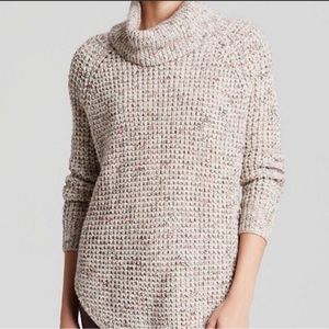 Free People Dylan Tweedy Sweater Cream Size M